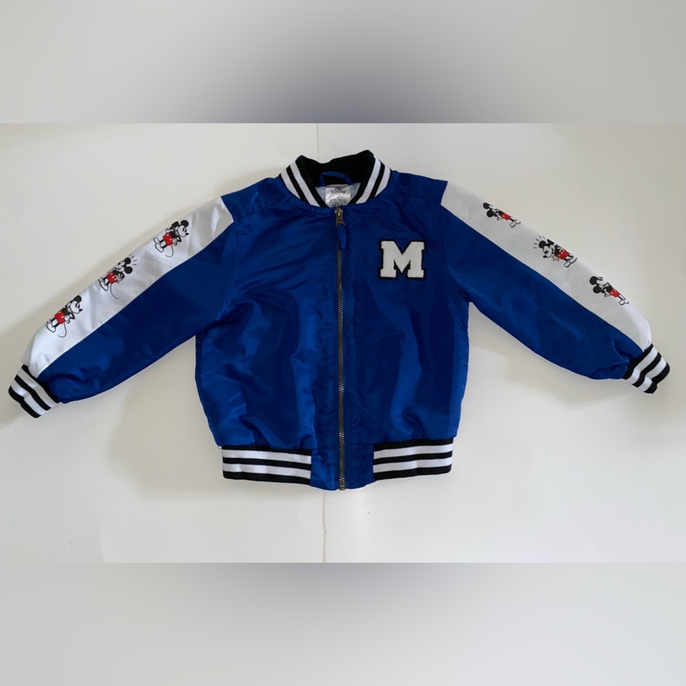 Mickey Mouse Bomber Jacket Size 4T